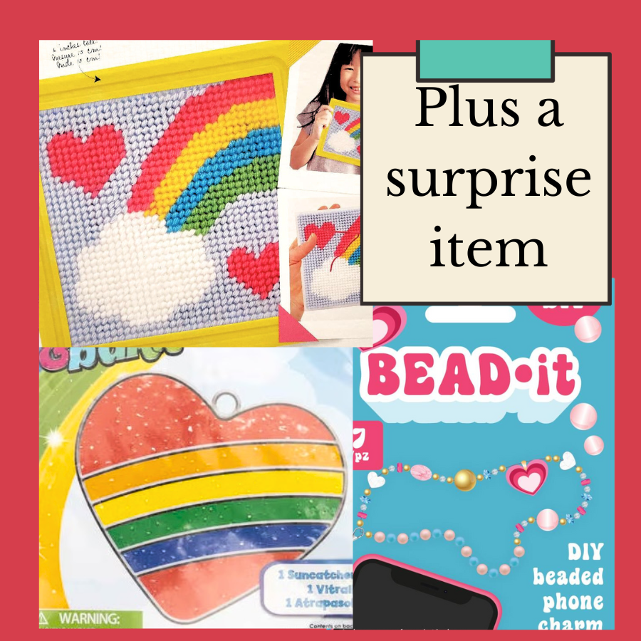 Kids Level 2 - Needlepoint & Punch Needle - Craft Subscription Box (Recommended Age 8+)