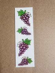 Mrs Grossman Sticker Sheet Lot 80 sheets Grapes Reflections