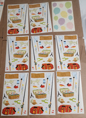 Mrs Grossman Scrapbook Sticker Sheet Lot 59 sheets Mixed Lot 13