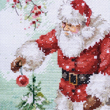 Load image into Gallery viewer, DMG DIY Dimensions Magical Christmas Counted Cross Stitch Stocking Kit 08999