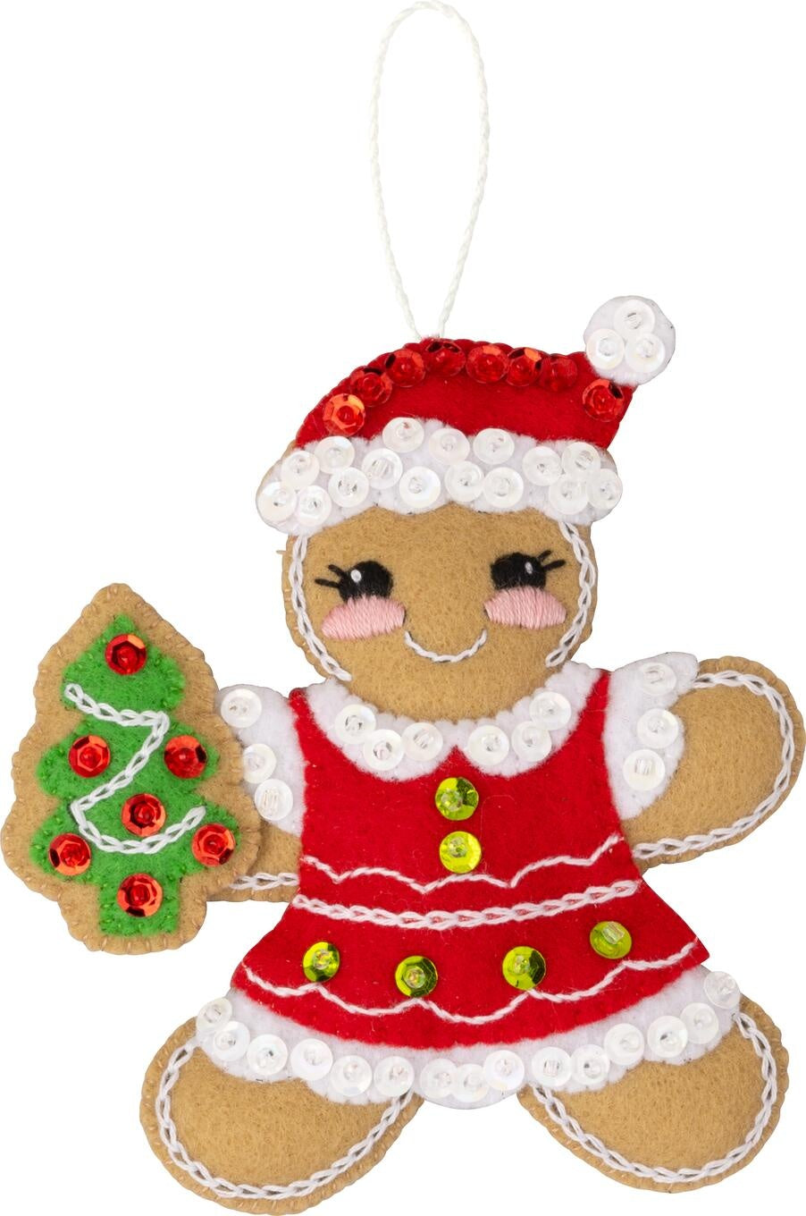 DIY Felt Gingerbread Ornament Kit – Jewelry Made by Me