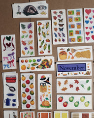 Creative Memories Sticker Sheet Lot 130 sheets Fall Halloween