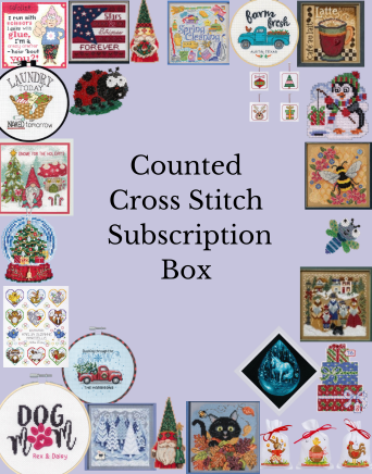 ~ Special Introductory Price ~ Counted Cross Stitch of the Month Sewing Surprises Box