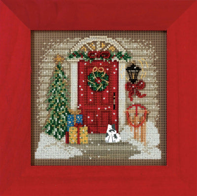 DIY Mill Hill Home for Christmas House Counted Cross Stitch Kit
