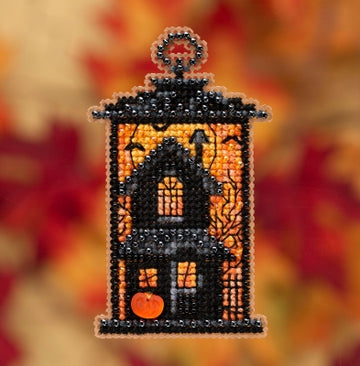 DIY Mill Hill Moonstruck Manor Halloween Counted Cross Stitch Magnet Kit