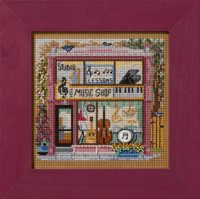 DIY Mill Hill Music Shop Spring Counted Cross Stitch Kit