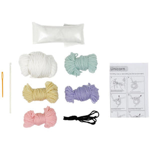 DIY Starry Unicorn Kids Intermediate Crochet Kit School Craft