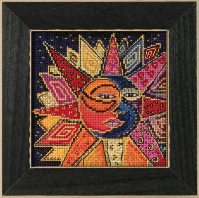 DIY Mill Hill Sun and Moon Dance Celestial Beaded Counted Cross Stitch Kit