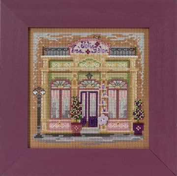 DIY Mill Hill Tres Jolie Salon Spring House Counted Cross Stitch Kit