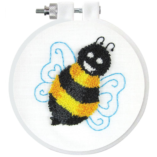 DIY Design Works Bee Punch Needle Craft Kit