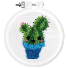 DIY Design Works Cactus Punch Needle Craft Kit 226