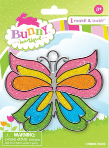 Craft 'n Stitch Butterfly Crafts Gift Box for Kids Ages 10-12