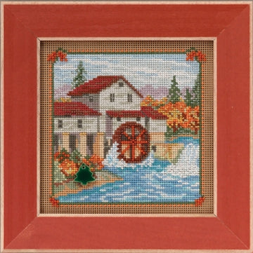 DIY Mill Hill Country Mill Halloween Counted Cross Stitch Kit