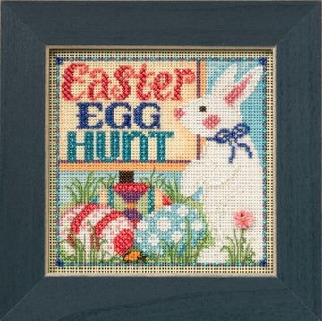 DIY Mill Hill Egg Hunt Easter Spring Counted Cross Stitch Kit