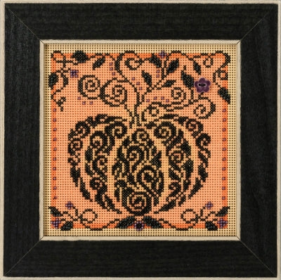DIY Mill Hill Enchanted Pumpkin Halloween Counted Cross Stitch Kit