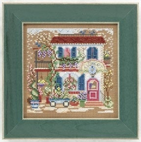 DIY Mill Hill Flower Shoppe Spring Counted Cross Stitch Kit