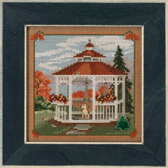 DIY Mill Hill Gazebo Halloween Counted Cross Stitch Kit