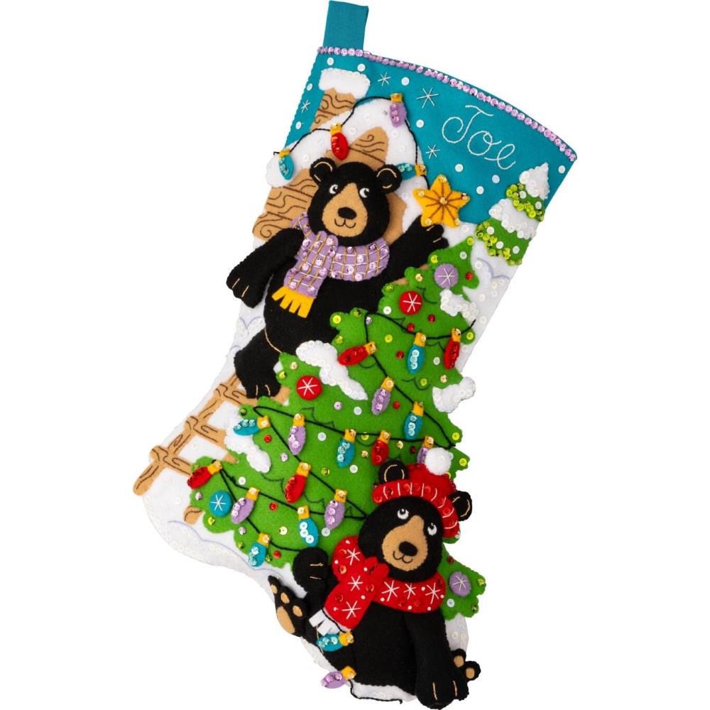 Storytime Bears Bucilla Stocking Kit