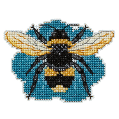 DIY Mill Hill Honey Bee Beaded Cross Stitch Magnet Ornament Kit