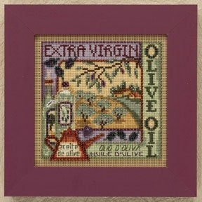DIY Mill Hill Olive Oil Fall Counted Cross Stitch Kit