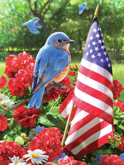 DIY Royal Langnickel Patriotic Bluebird Paint by Number Kit