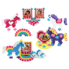 DIY Perler Ponies Kids Fused Bead Ironing Craft Kit