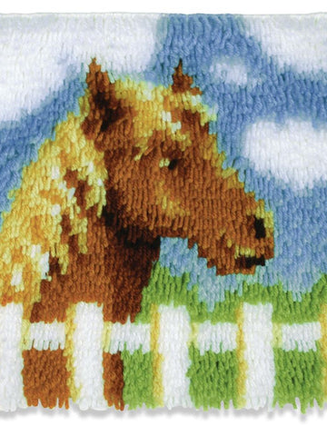 DIY Wonder Art Pony Horse Latch Hook Kit Kids Craft 12