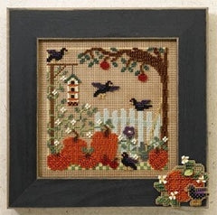 DIY Mill Hill Pumpkin Patch Halloween Counted Cross Stitch Kit