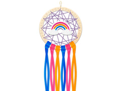 DIY Krafty Kids Rainbow Wooden Dream Catcher Kids Craft Kit