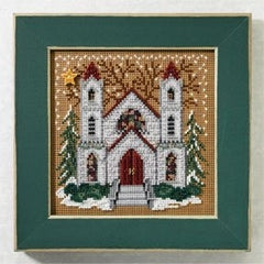 DIY Mill Hill St Nicholas Cathedral Church Christmas Counted Cross Stitch Kit