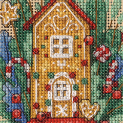 DIY Dimensions Sweet Christmas Counted Cross Stitch Ornament Kit 09607