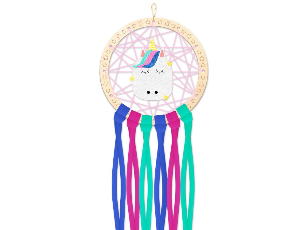 DIY Krafty Kids Unicorn Wooden Dream Catcher Kids Craft Kit