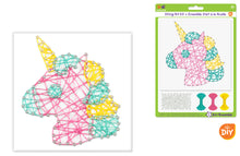 Load image into Gallery viewer, DIY Krafty Kids Unicorn String Art Kit Kids Beginner Craft