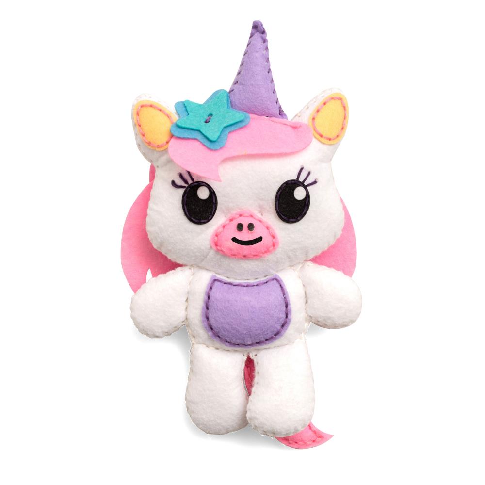 DIY Unicorn Kids Beginner Starter Felt Softies Kit School Craft