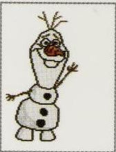 Load image into Gallery viewer, DIY Diamond Dotz Disney Olaf Frozen Snowman Facet Art Bead Picture Craft Kit