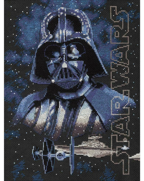DIY Disney Star Wars Darth Vador Counted Cross Stitch Kit 35381
