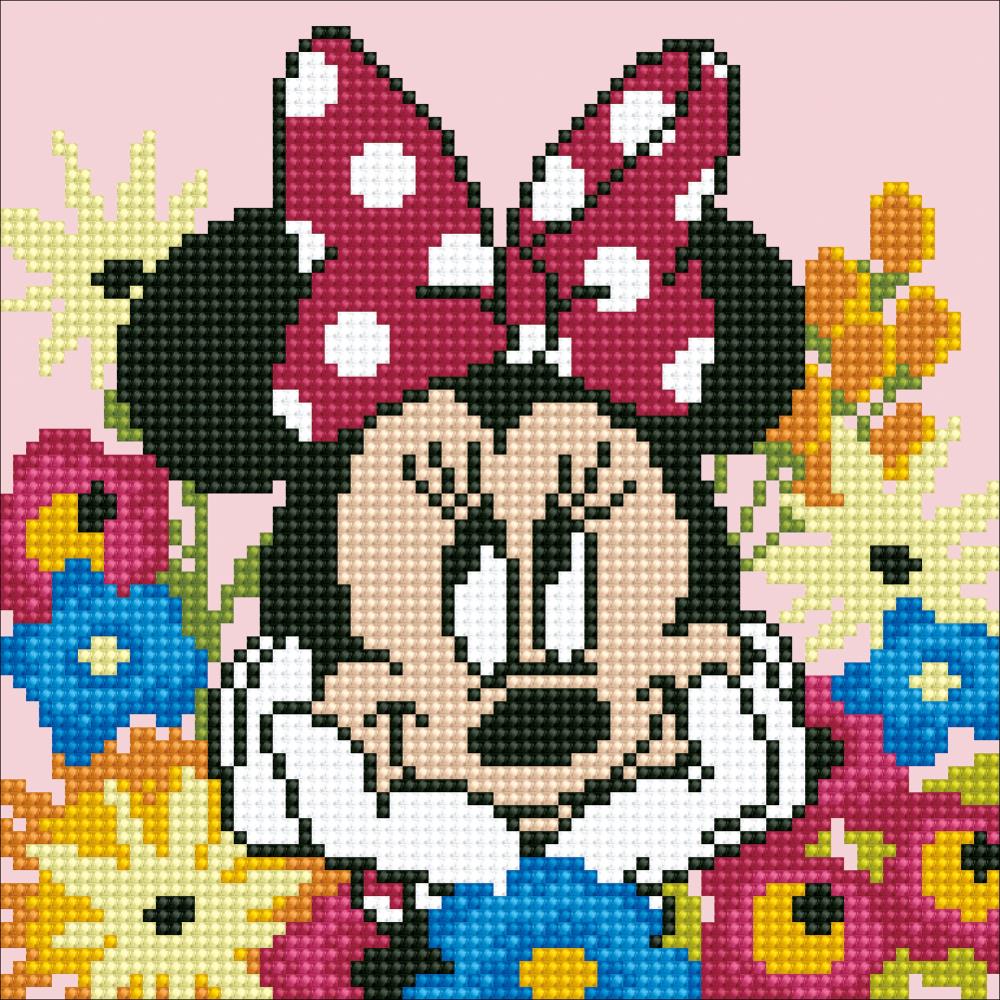 DIY Diamond Dotz Minnie Mouses Daydreaming Facet Art Bead Picture Craft Kit