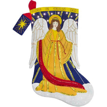 Load image into Gallery viewer, DIY Bucilla Heavenly Messenger Angel Christmas Holiday Felt Stocking Kit 86965