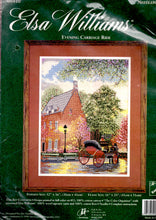 Load image into Gallery viewer, DIY Elsa Williams Evening Carriage Ride Spring Needlepoint Wall Hanging Kit