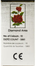 Load image into Gallery viewer, DIY Diamond Dotz Red Rose Corsage Flower Garden Facet Art Bead Picture Craft Kit