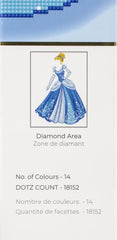 DIY Diamond Dotz Disney Cinderella Princess Facet Art Large Picture Craft Kit