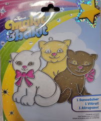 Craft 'n Stitch Cats Kittens Animals Crafts Gift Box for Kids Ages 10-12