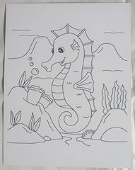 Craft 'n Stitch Ocean Animals Beach Summer Crafts Gift Box for Kids Ages 10-12
