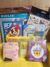 Load image into Gallery viewer, Craft &#39;n Stitch Dogs Puppies Crafts Gift Box for Kids Ages 7-9