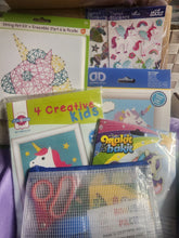 Load image into Gallery viewer, Craft &#39;n Stitch Unicorns Crafts Gift Box for Kids Ages 10-12