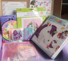 Load image into Gallery viewer, Craft &#39;n Stitch Unicorns Crafts Gift Box for Kids Ages 7-9