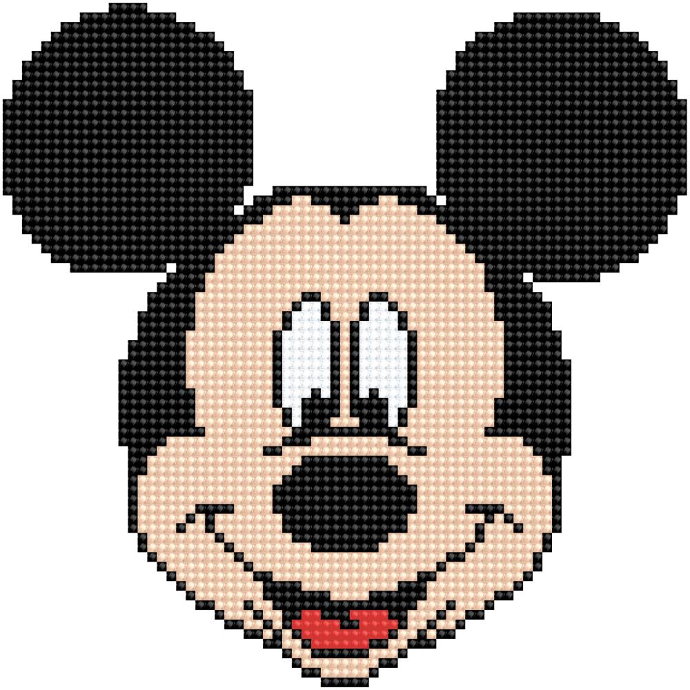 DIY Diamond Dotz Disney Mickey Mouse Facet Art Bead Picture Craft Kit