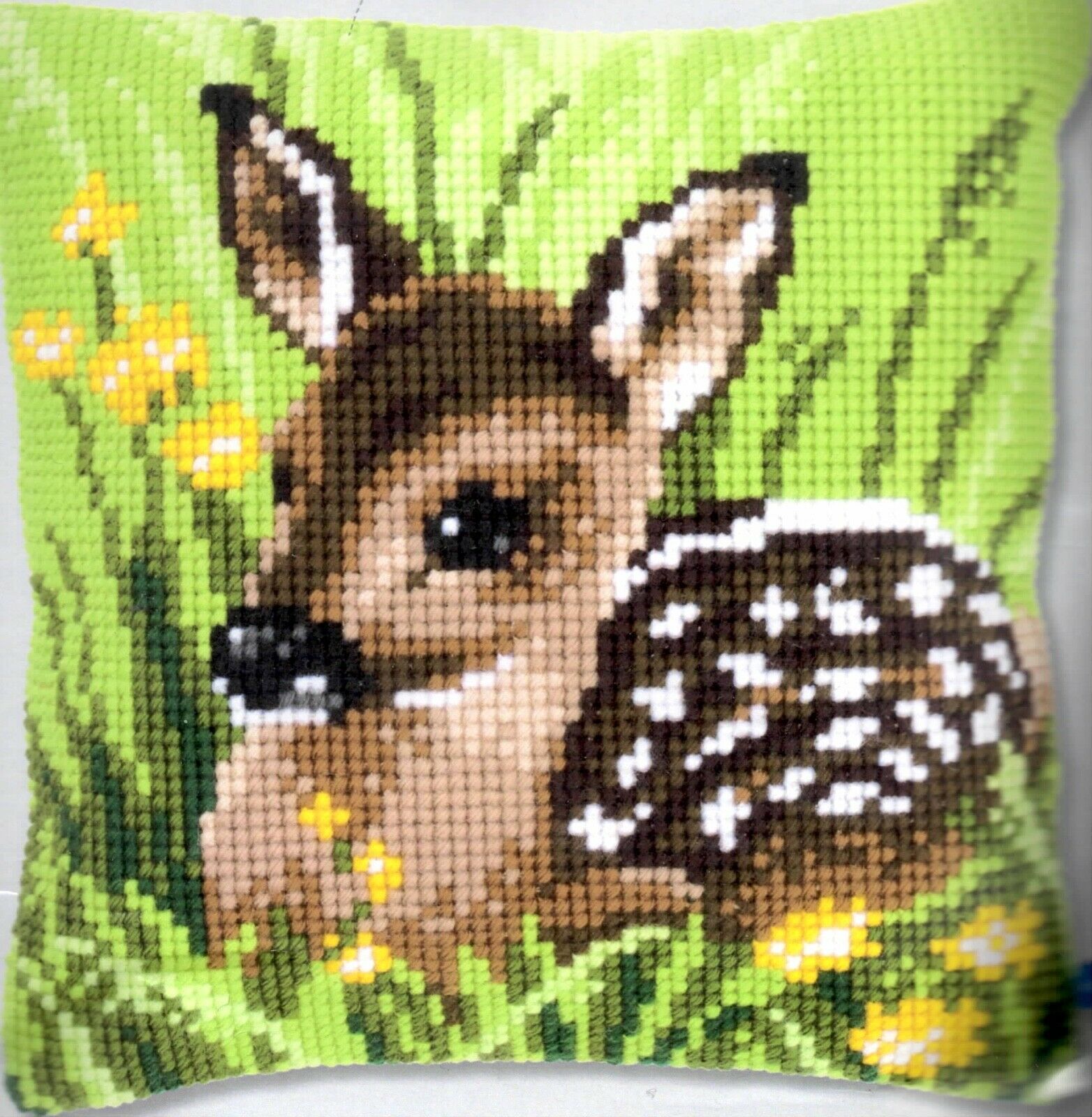 DIY Vervaco Little Deer Fawn Spring Cross Stitch Needlepoint 16