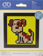 Load image into Gallery viewer, DIY Diamond Dotz Fido Puppy Dog Kids Beginner Facet Art Craft Kit with Frame