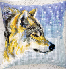DIY Collection D'Art Winter Animals Wolf Needlepoint 16